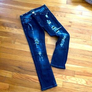 Red Rivet Jeans